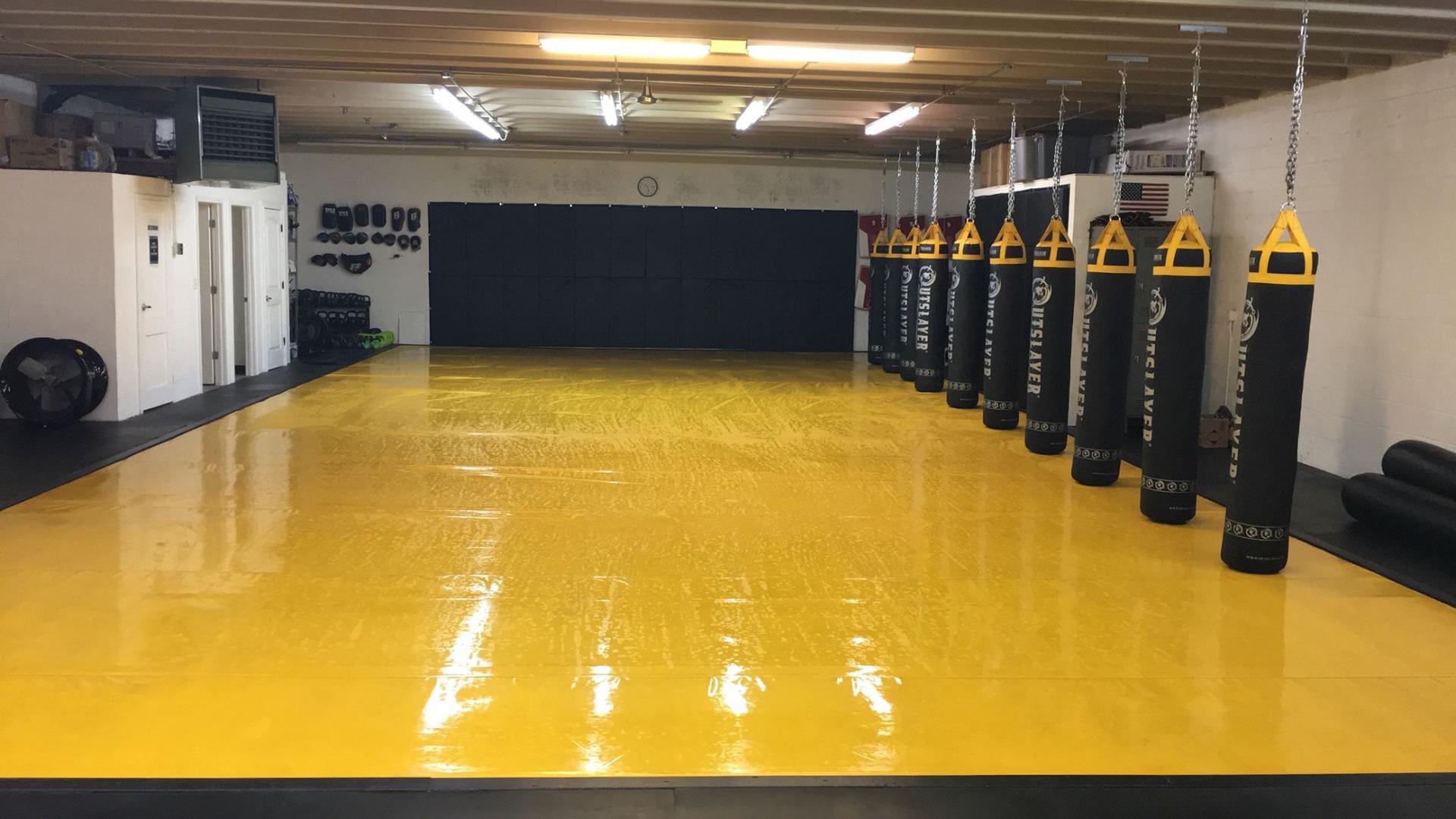 Upper Cumberland MMA training floor in Cookeville, TN